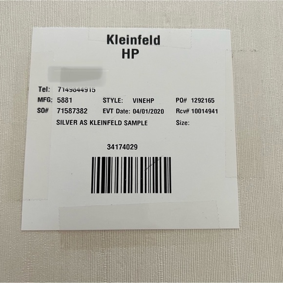 Swarovski Crystal Bridal Hair Piece - Picture 5 of 7